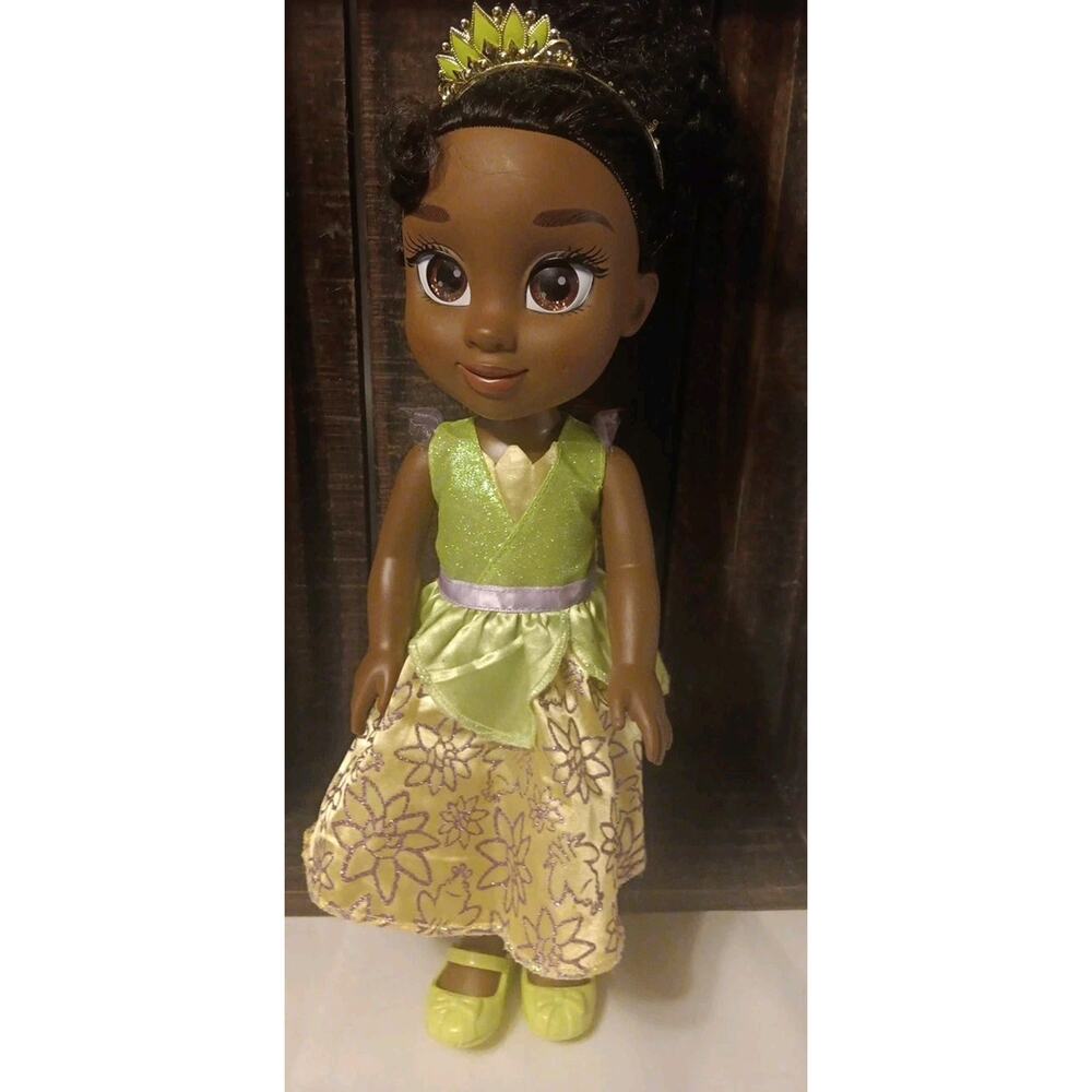 Disney Store TIANA - Toddler Doll - Princess and The Frog